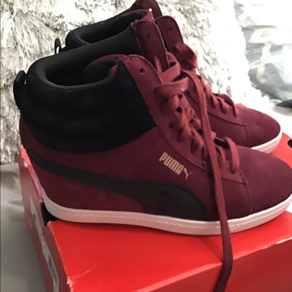 Puma wedge sneakers